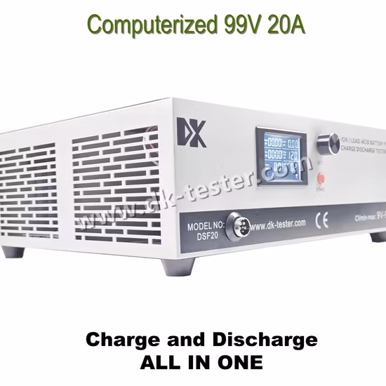 12V 24V 36V 48V 60V 72V 84V Lithium-Ion and Lead Acid Battery Universal Battery Pack Auto Cycle Charge Discharge Capacity Tester