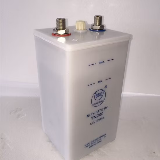 110V 220V System Power Station 100ah/150ah/200ah Deep-Cyclerechargeable Storage Nickel Cadmium Battery for Solar/Inverter/Power-Tool/Electric- Agv Car