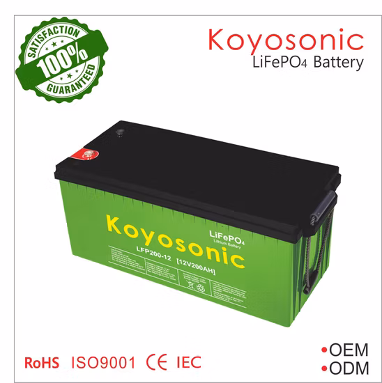 150ah 200ah 300ah 400ah 500ah Rechargeable Lithium Ion Battery Solar Pack Deep Cycle BMS Lithium Battery LiFePO4 12V 200ah